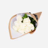 White Garden Roses