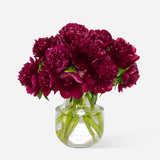 Market Red Peonies
