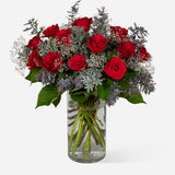 One Dozen Premium Red Roses