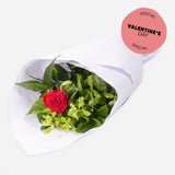 Single Red Rose Wrap