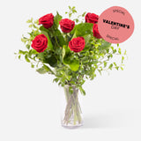 Half Dozen Premium Red Roses