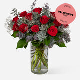One Dozen Premium Red Roses