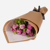 Market Purple Roses