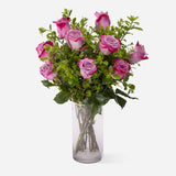 Market Purple Roses