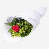 Single Red Rose Wrap