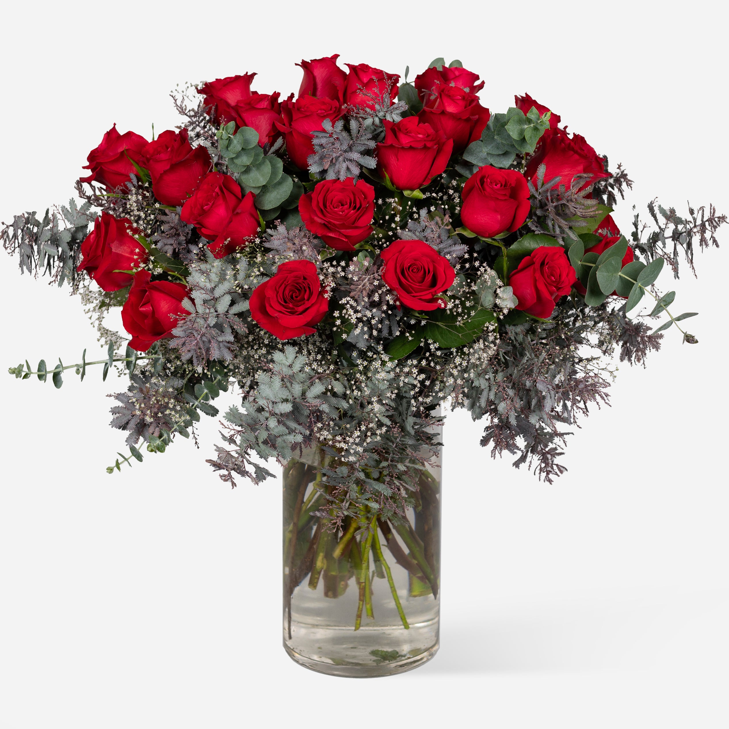 Market Flowers | Two Dozen Premium Red Roses | Flowers Delivered ...