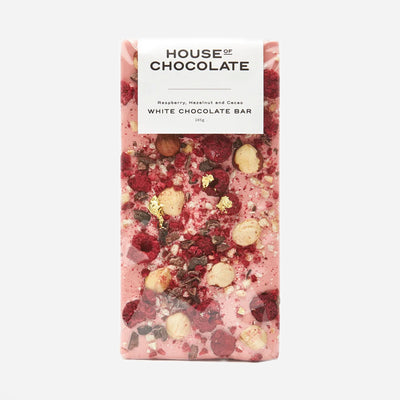 Raspberry & Hazelnut White Chocolate