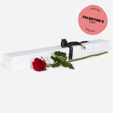 Single Red Rose Box